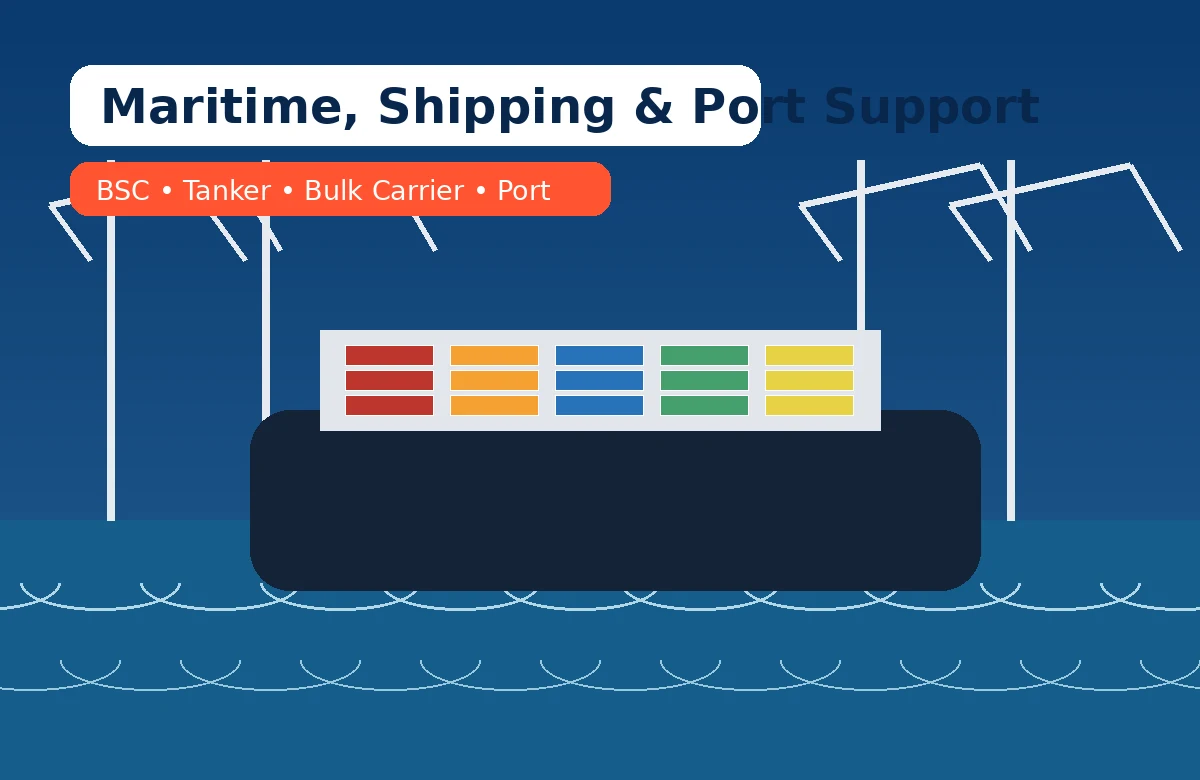 Bangladesh maritime shipping port tanker bulk carrier and vessel equipment support