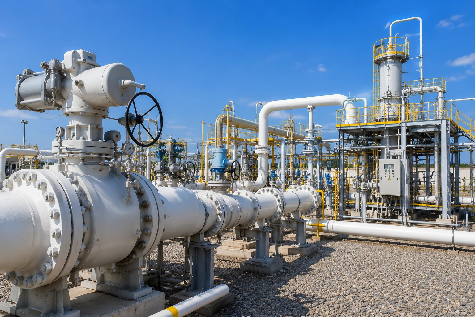 Oil and gas pipeline terminal valve automation refinery equipment and FAHLKE Bangladesh project support
