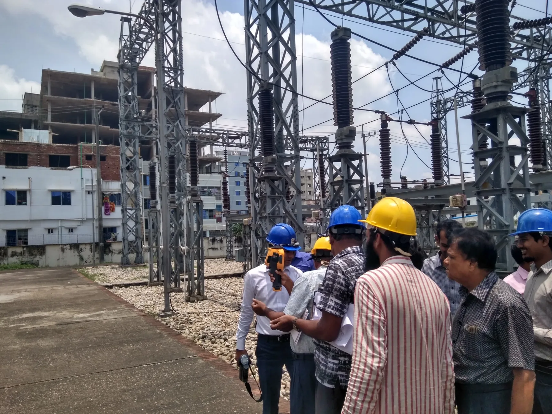 Fluke thermal imaging camera supplied goods evidence for thermal imaging / electrical inspection by Impro Solutions Bangladesh and Impro Solutions UK.