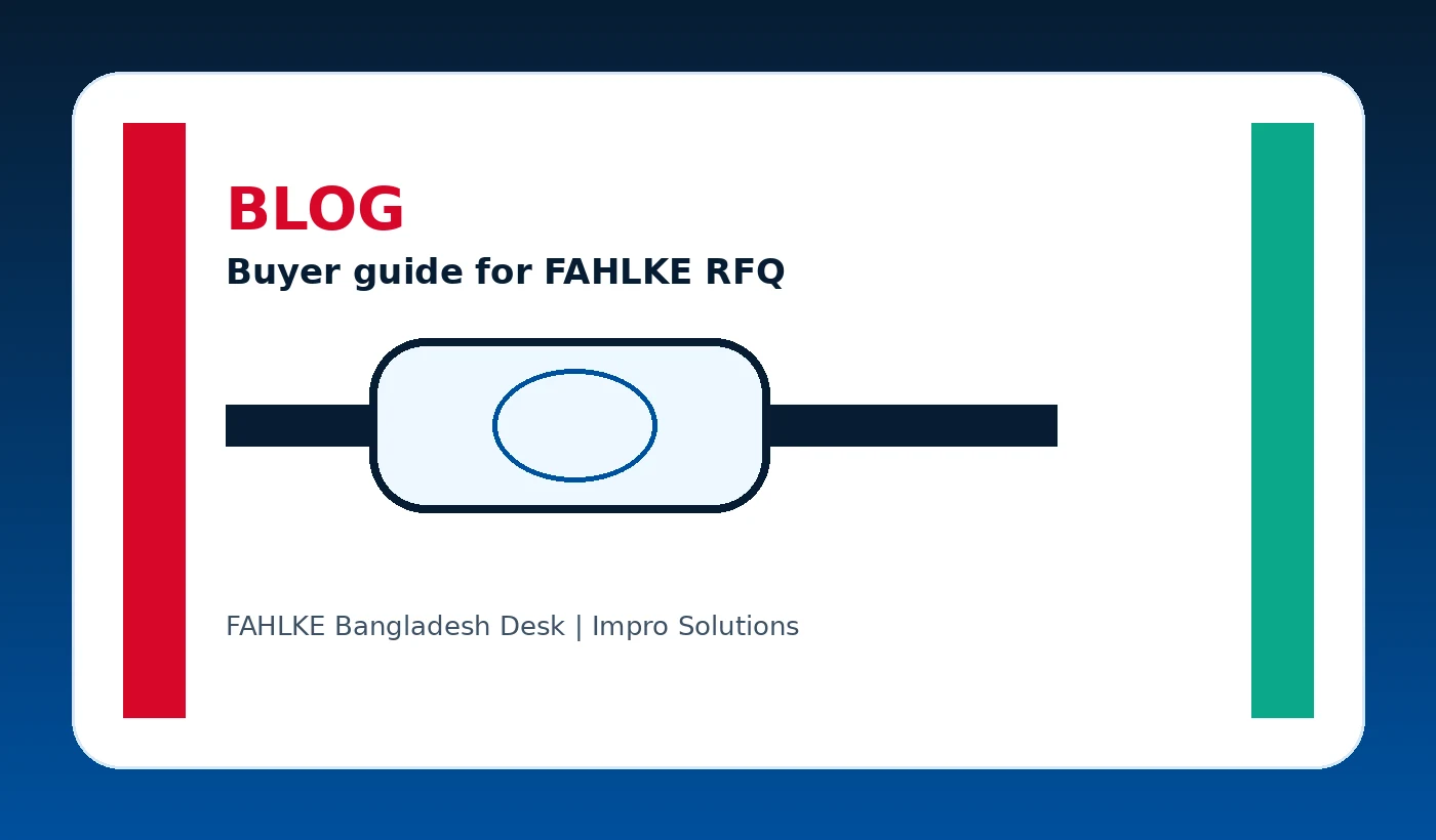 FAHLKE Buyer Guide for Bangladesh Procurement Teams image