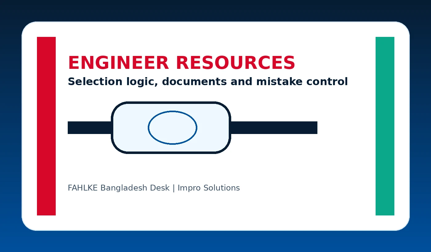 Application matrix for Bangladesh projects FAHLKE Bangladesh resource image