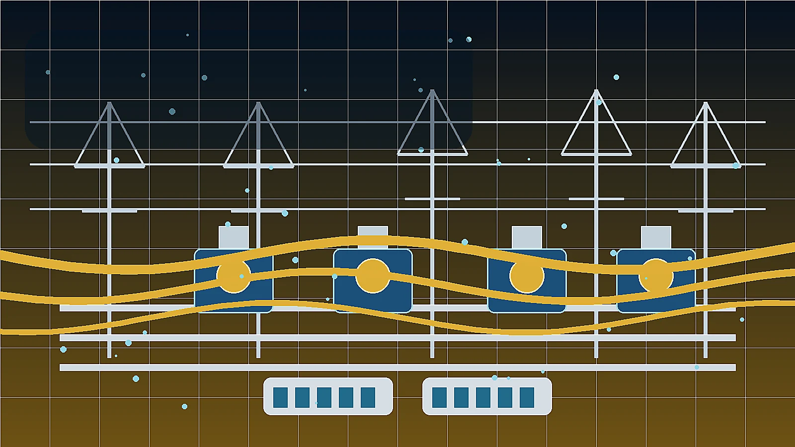 Grid and Substation Contact and Support Desk visual for grid and substation project support