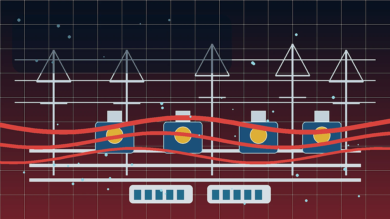 Donor and Mega-Project Support visual for grid and substation project support
