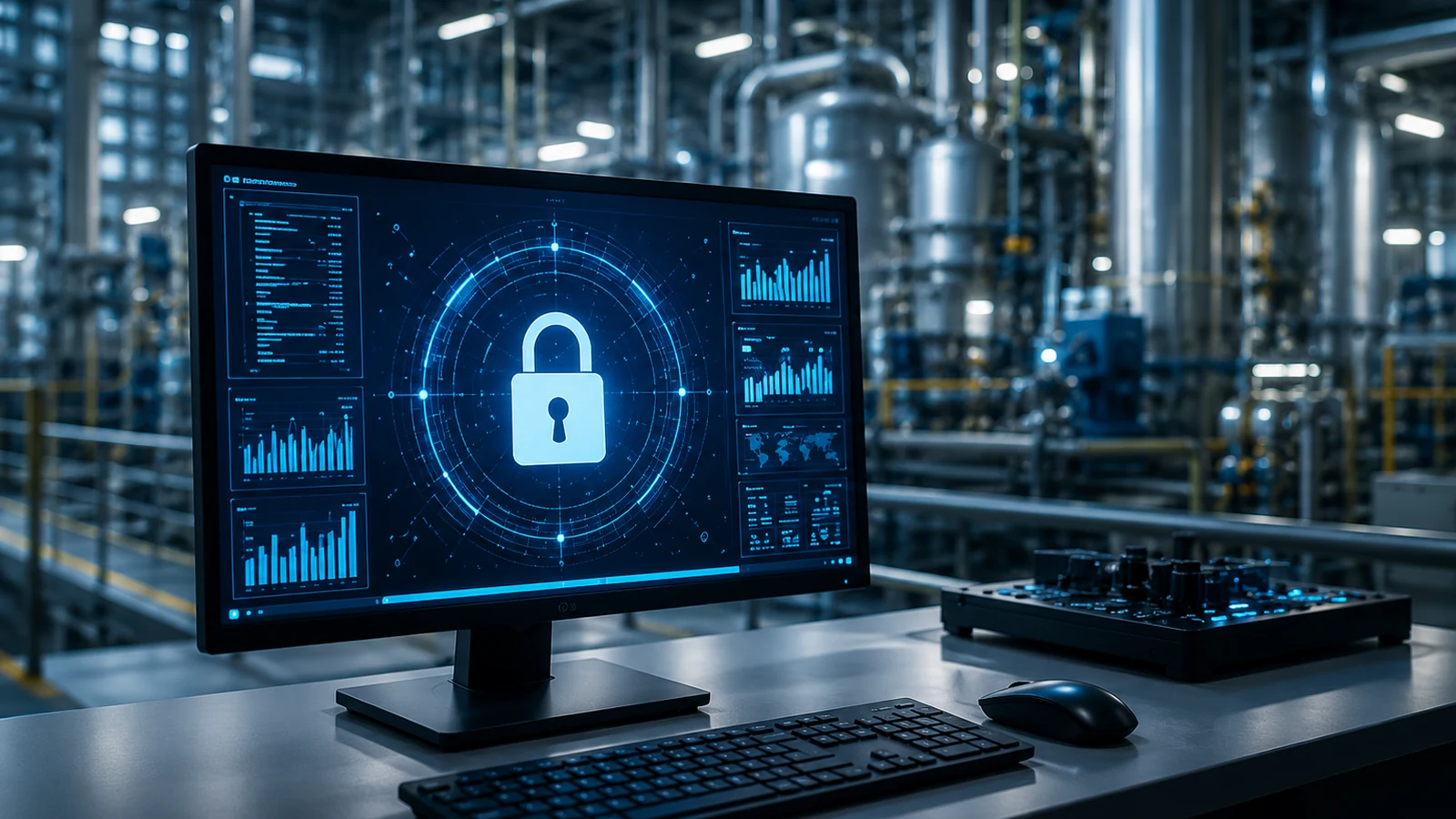 Quantum Cybersecurity for Industrial Data