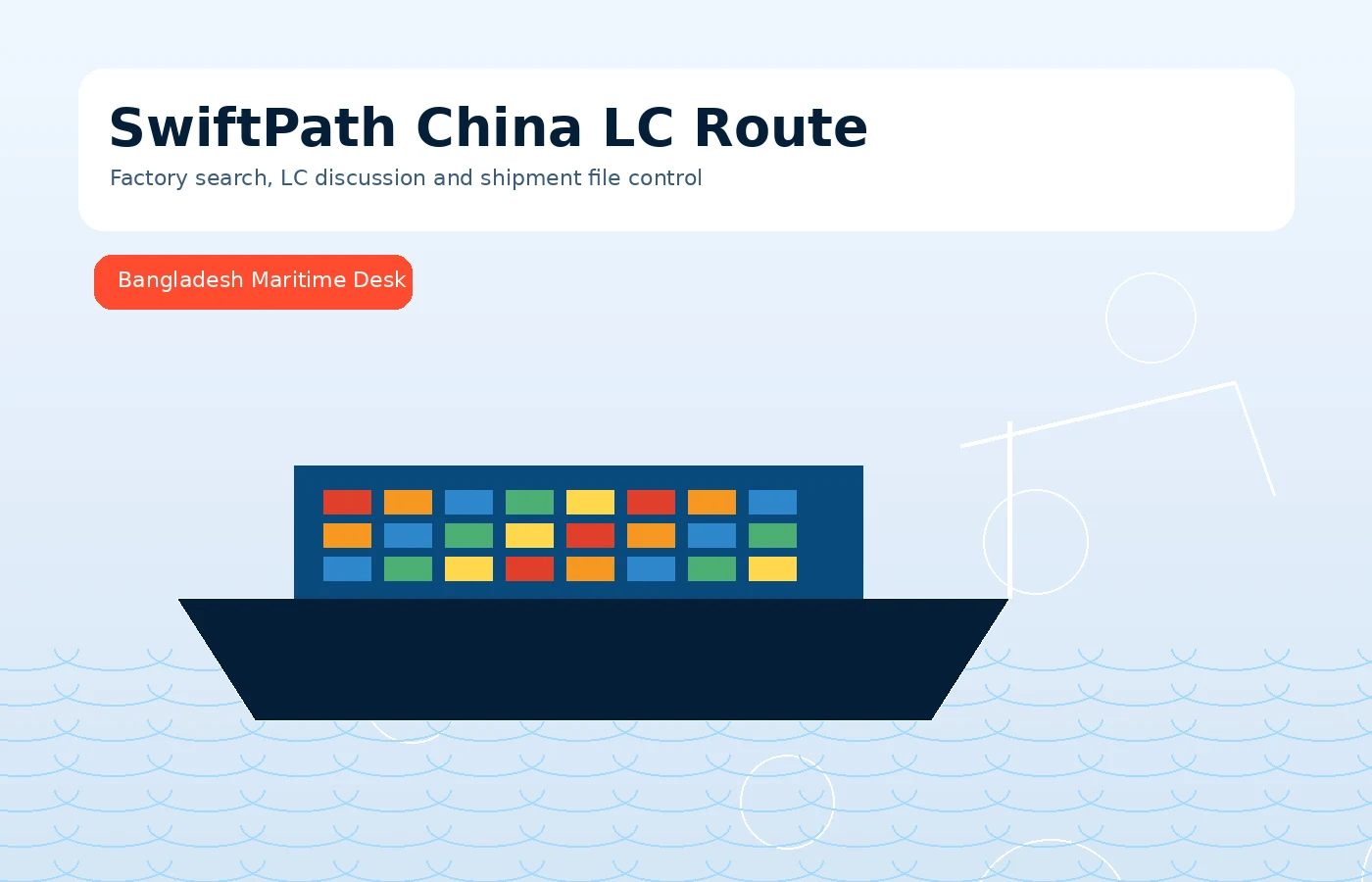 SwiftPath China LC Route for Marine Supply