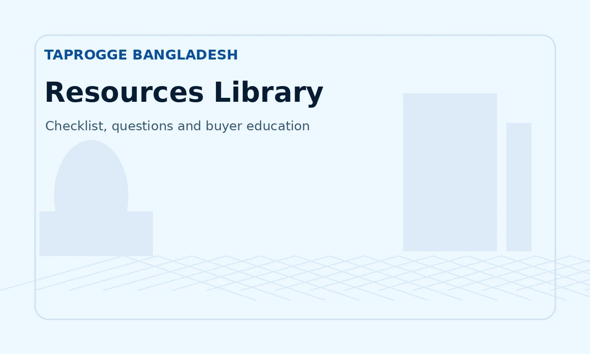 TAPROGGE resources library for engineers and procurement teams